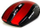 Maus Media-Tech Raton, wireless, USB, i zi dhe i kuq