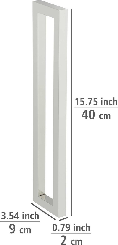 Mbajtës peshqirësh WENKO Reitani, çelik inox, argjendtë