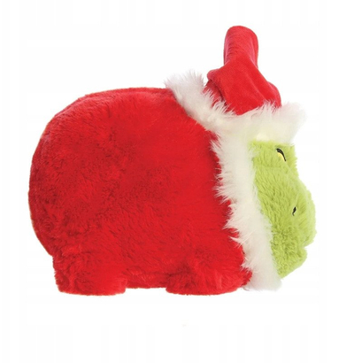 Lodër pelushi Spudsters Santa Grinch, 10", jeshile