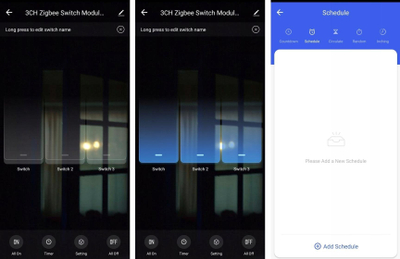 Реле модул OXT Mini, 3 кола, WiFi, TUYA