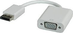Adapter kablloje Roline 12.03.3146, DisplayPort në VGA, i zi