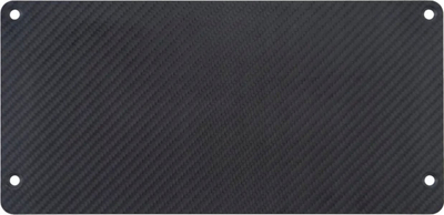 Плоча за потпирање Simagic Carbon Fiber Heel Plate, за педали P2000, со јаглеродни влакна, црна