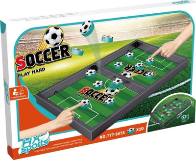 Lojë tavoline futbolli HX Sports Soccer, 35 x 22 cm, 3+ vjeç, shumëngjyrëshe