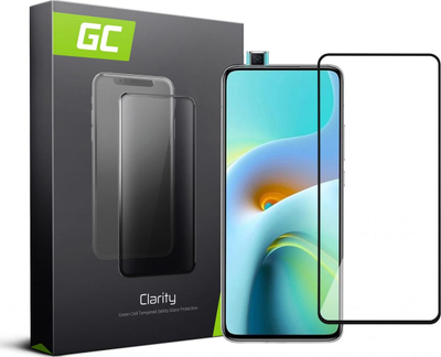 Xham mbrojtës GC Clarity për Xiaomi Redmi K30 Ultra, tempered glass, transparent, me kornizë të zezë