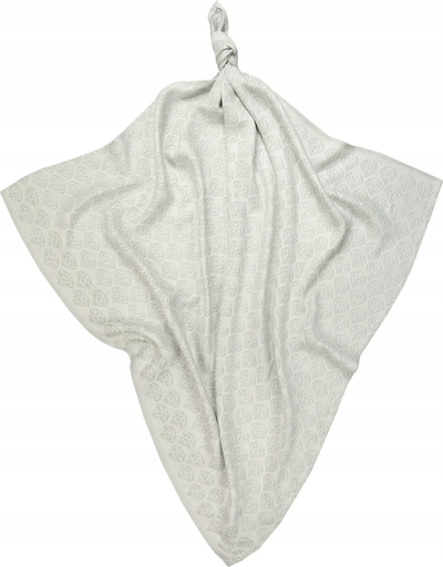 Pelenë bambuje Texpol Bamboo Silver Glow, 75x75cm, gri me shkëlqim