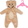 Veshje kukulle Zapf Baby Born Bear Outfit Onesie, për kukulla 43 cm, me kapuç, bezhë