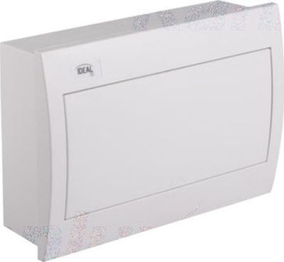 Panel elektrik Ideal për mur, 12 module, i bardhë