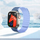 Rrip ore Hoco AS102 për Apple Watch 42 44 45 49 mm, silikon, me magnet, blu