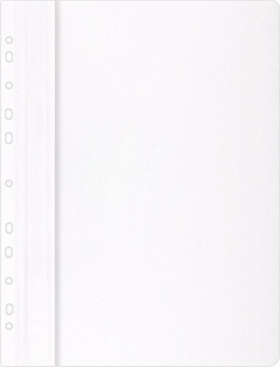 Dosje plastike Office Products Insert File A4, 11 vrima, set 25 copë, e bardhë