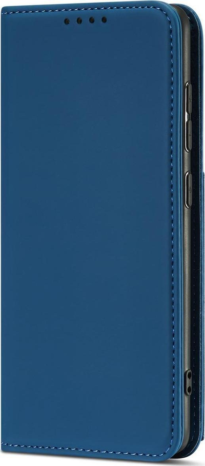 Mbulesë telefoni Magnet Card për Xiaomi Redmi Note 11, me xhep për karta, me qëndrim, blu