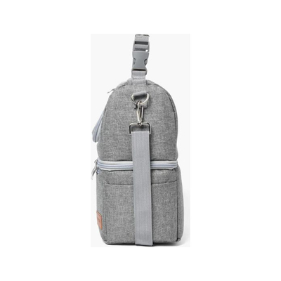 Çantë termike Momcozy LG001, për qumësht gjiri, shumëfunksionale, gri