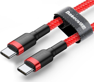 Kabllo Baseus Cafulo, USB-C në USB-C, 2m, e kuqe