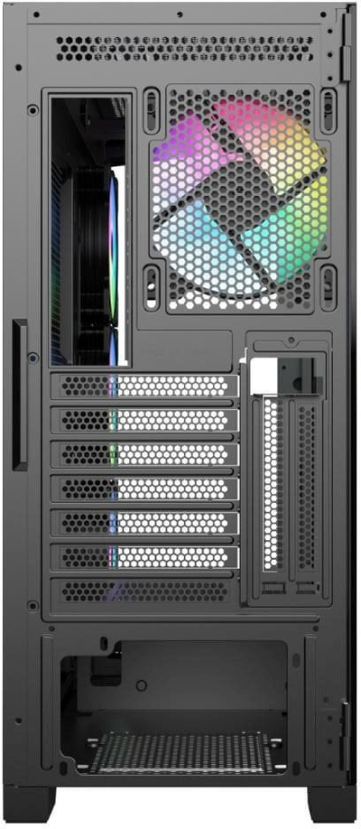 Kuti kompjuteri VeinX GL29AL-BK, Mid Tower ATX, xham i tejdukshëm, 4x 120mm ARGB, e zezë