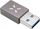 Адаптер USB-C во USB-A Fixed Link Fixa-CU-GR, метален, сив
