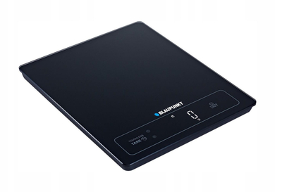 Електронска кујнска вага Blaupunkt FKS701, 15kg, прецизност 1g, стакло, бела