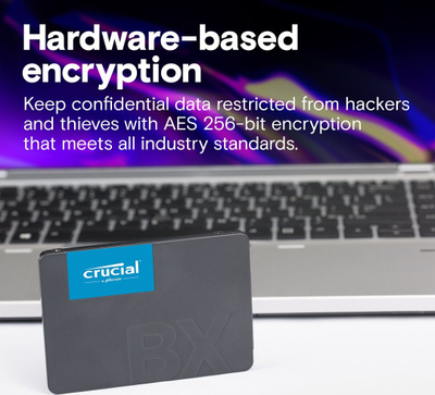 SSD диск Crucial BX500, 4TB, 2.5", SATA