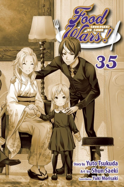 Food Wars 35 - Yuto Tsukuda