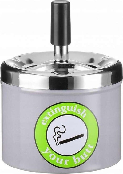 Tabak cigaresh metalike Automatic, mekanizëm rrotullues, dizajn shumëngjyrësh