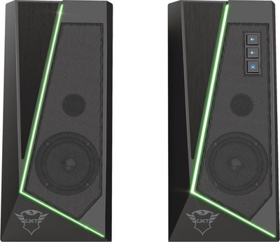 Altoparlantë kompjuteri Trust GXT 609 Zoxa, 12W, RGB, të zinj