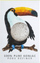 Sfungjer grimi Konjac Rainforest Toucan, për fondatinë, i butë, shumëngjyrësh
