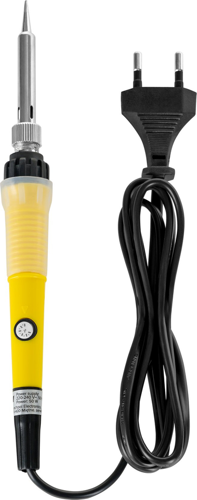 Hekur saldimi Rebel Letcon, 50W, rregullim temperature, portokalli