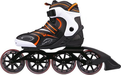 Patina inline Nils Extreme NA1060S, rrota 100mm, ABEC9, të zeza, nr 40