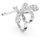 Unazë për femra Swarovski Volta 5647729, e argjendtë