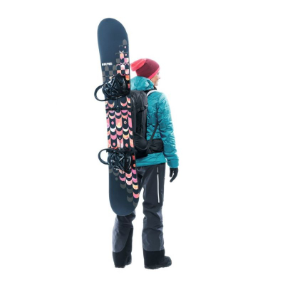 Çantë shpine skish Deuter Freerider 28 SL W, 28L, për goca, e zezë