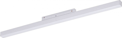 Trup ndriçues linear AZZARDO Alfa Saga Track Magnetic, 24W, 4000K, i bardhë
