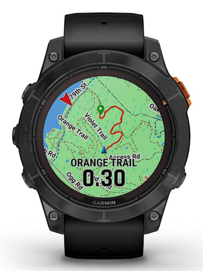 Ora sportive Garmin Fenix 7 Pro Solar, 1.3", GPS, e zezë