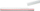 Shkallë trekëndore Möbius Ruppert, 30cm, me dy ngjyra, e bardhë