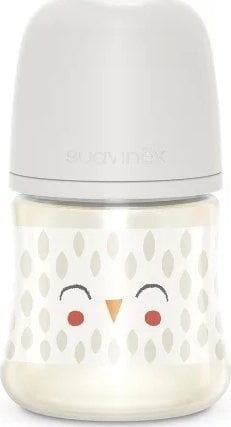 Biberon Suavinex SX Pro, 150ml, silikoni rrjedhje e ngadaltë, bezhë