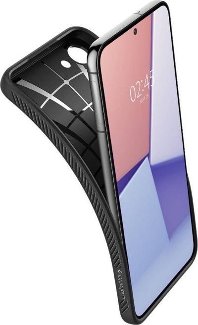 Mbrojtëse Spigen Liquid Air për Samsung Galaxy S23, e zezë