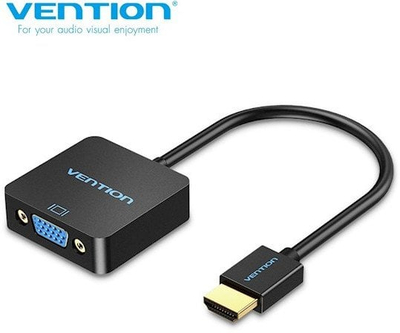 Адаптер HDMI во VGA Vention, 0.15 m, црн