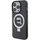 Mbrojtëse telefoni Karl Lagerfeld KLHMP15XHMRSKHK, iPhone 15 Pro Max 6.7", MagSafe Ring Stand, e zezë