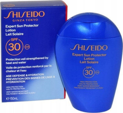 Krem dielli Shiseido SPF30 Clear, për fytyrë dhe trup, transparent