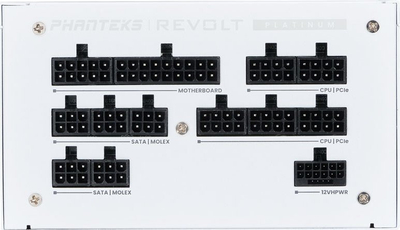 Burim energjie Phanteks Revolt PH-P1200PR_WT01C ATX 3.0, 1200W