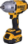 Çelës goditës me bateri DeWalt DCF900P2T, 18V, 2x 5.0Ah, i verdhë