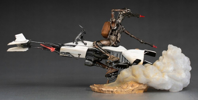 Figurë koleksioni Iron Studios Star Wars The Mandalorian IG-11 & The Child, Art Scale 1/10, 20 cm, shumëngjyrëshe