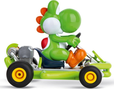 Lodër me telekomandë Carrera Revell Mario Kart Yoshi Pipe Kart, 1:18, 2.4GHz, e gjelbër
