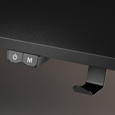 Tavolinë Gaming White Shark MEDUSA RGB,e zezë