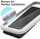 Xham mbrojtës Spigen AlignMaster Glas.tR për Apple iPhone 11/XR, 2 copë, transparent