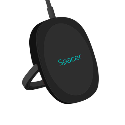 Karikues wireless me magnet, 15W, Qi, USB C, i zi