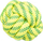 Top uji për qen Trixie Aqua Toy Ball, poliester, 7 cm, verdhë jeshile