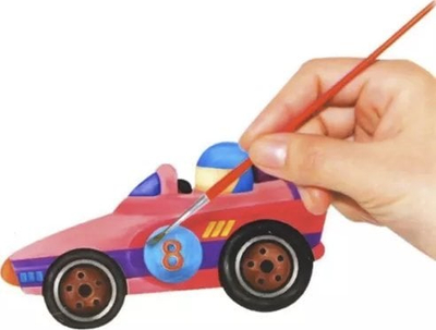 Set magnetësh DIY Cars 22430, lojë kreative, për kalamaj, shumëngjyrësh