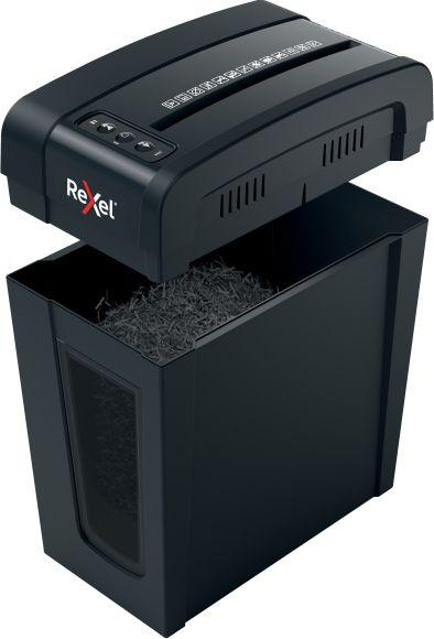 Shredder dokumentesh Rexel Secure X8 SL, P 4, 8 fletë, 14L, i zi