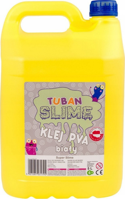 Ngjitës PVA Tuban, 5L, për letër edhe karton, i bardhë