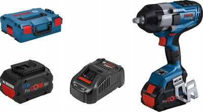 Çelës goditës me bateri Bosch GDS 18V-1000 C, 1000 Nm, 18V, blu