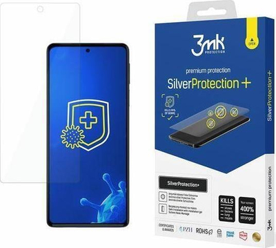 Foli mbrojtëse 3MK Silver Protect Plus për Motorola Edge 30 Pro, antimikrobiale, me xhel “wet” për montim, transparente