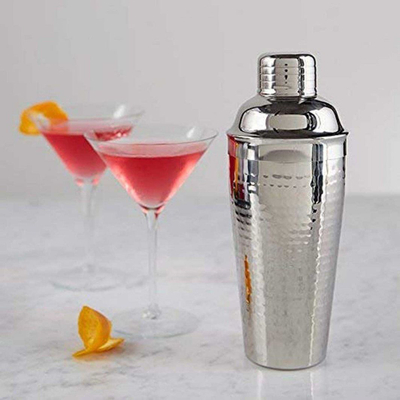 Shishe shaker KingHoff, 750ml, e argjendtë